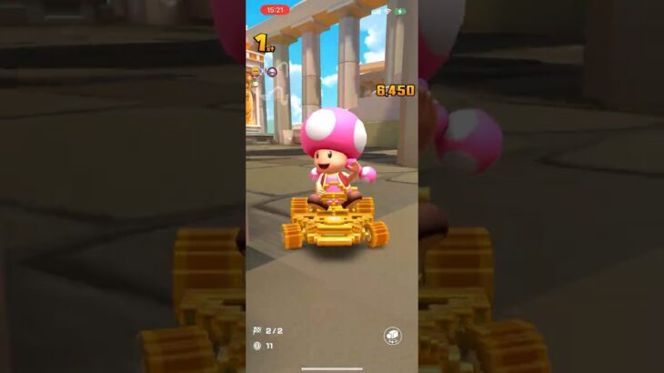 #381 マリオカートツアーをプレイ『アテネ ポリス R』