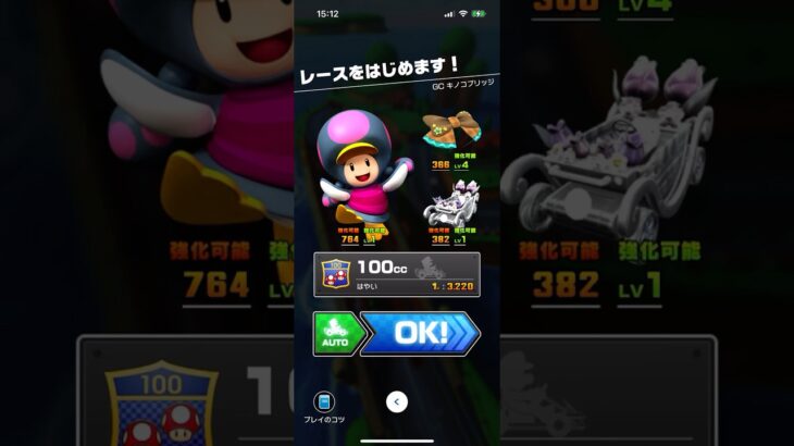 #384 マリオカートツアーをプレイ『GC キノコブリッジ』
