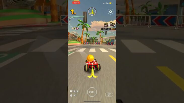 #417 マリオカートツアーをプレイ『ロサンゼルス コースト 3』