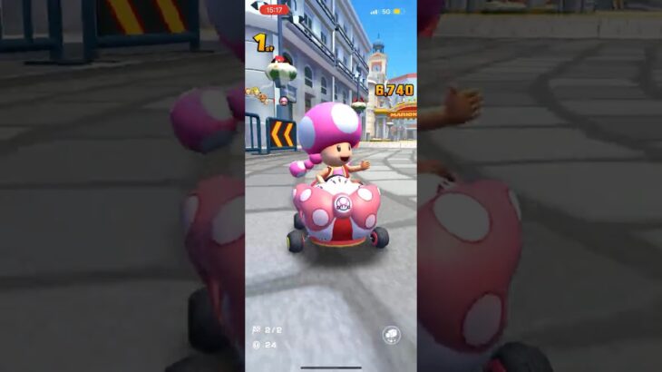 #436 マリオカートツアーをプレイ『マドリード グランデ RX』