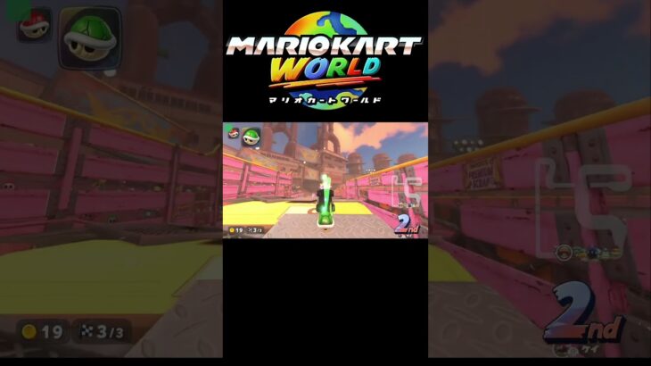 【ワリオスタジアム】後ろに吸い寄せられた勝利 #Shorts #nintendoswitch2 #マリオカートワールド