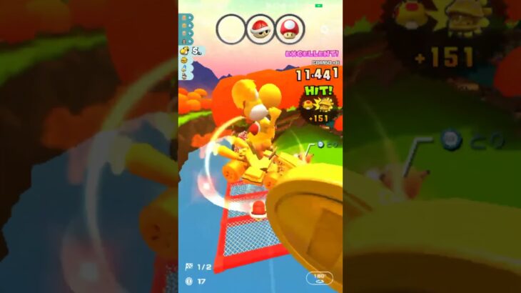 【臨時公開】気ままにレース  #マリオカートツアー #nintendo,#Wii Maple Treeway RX ,#Yoshi(Gold)(Coin box characters)