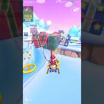 【臨時公開】遠くまで飛べ！！【ボーナスステージ】 #マリオカートツアー #nintendo,＃skeleton Bowser,#GBA Snow Land ,#mariokarttourandroid