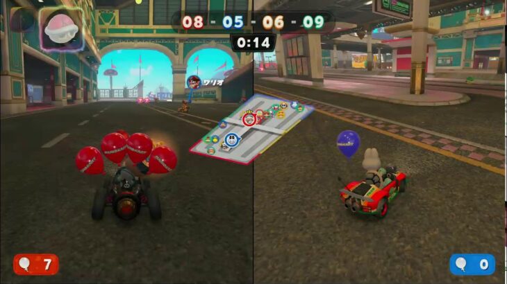 マリオカートワールド　ボーイとやるボーイ杯（そんなものありません）