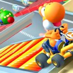 オレンジヨッシー＋スケルトン 走行動画 [マリオカートツアー]