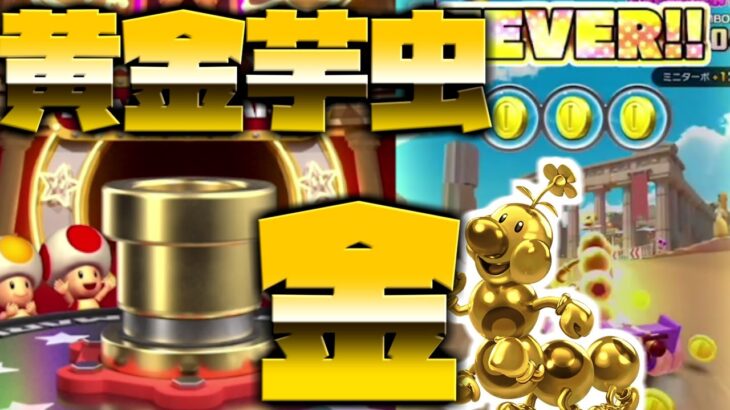 【マリオカートツアー】チャレンジドカンに再びゴールドドカン！そしてアテネポリスをゴールドハナチャンで挑戦！