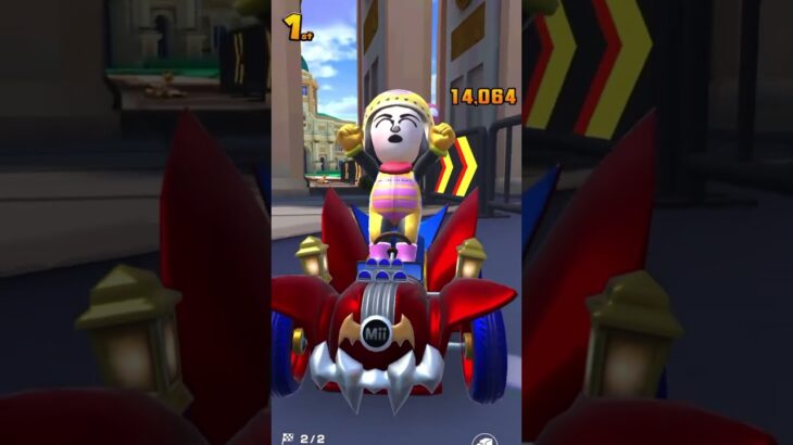 マリオカートツアー　テンション低めです…
