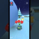 雪玉がデカ過ぎてめっちゃ危険w #マリオカート #shorts #マリオカートツアー #実況