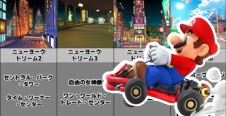 新キャラ ウィンターラリー 試走プレイ動画 [マリオカートツアー